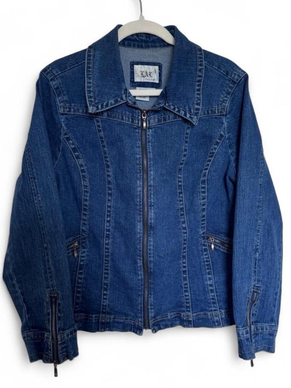 Vintage LAL denim blazer